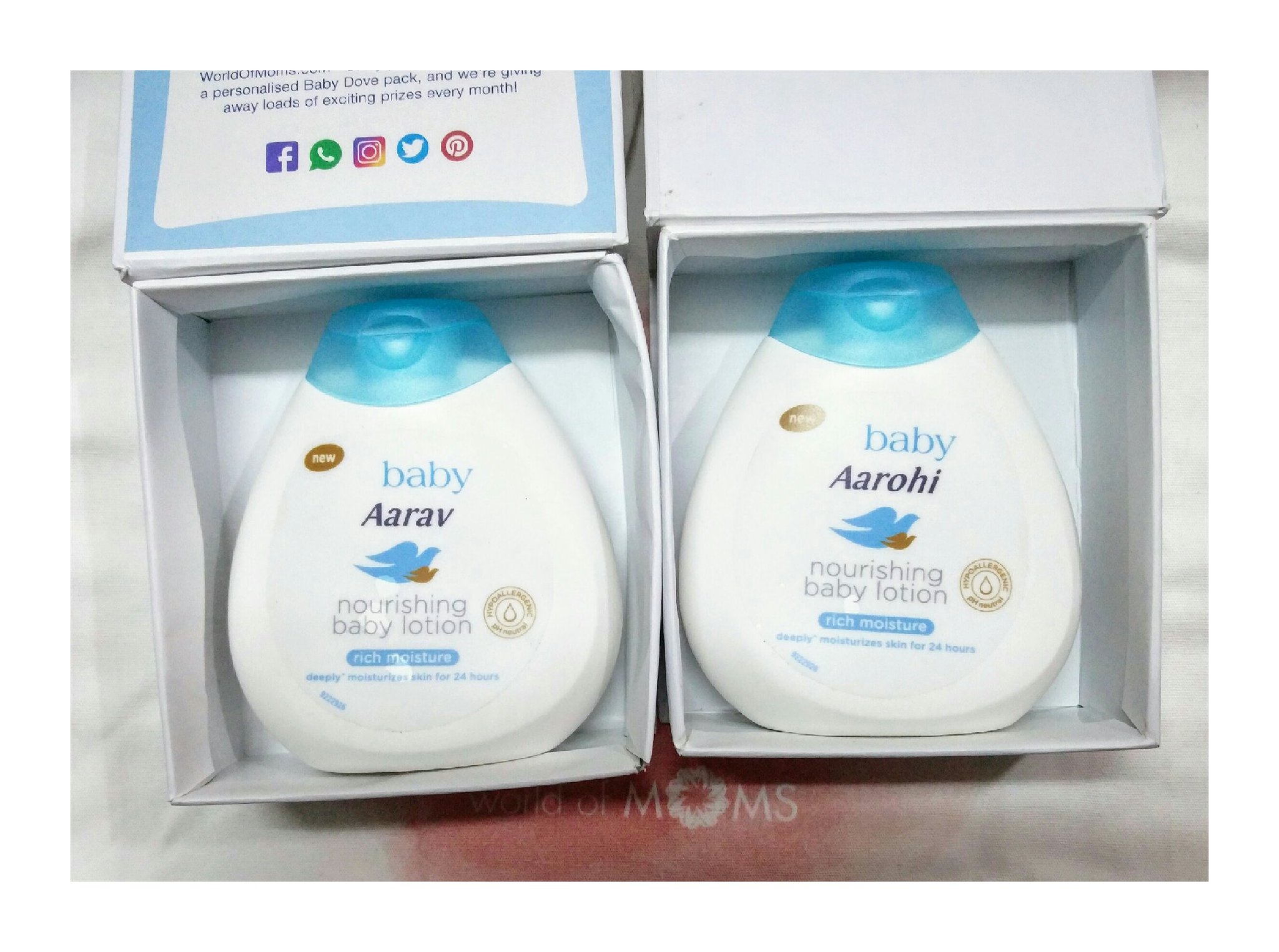 Dove baby cheap personalized