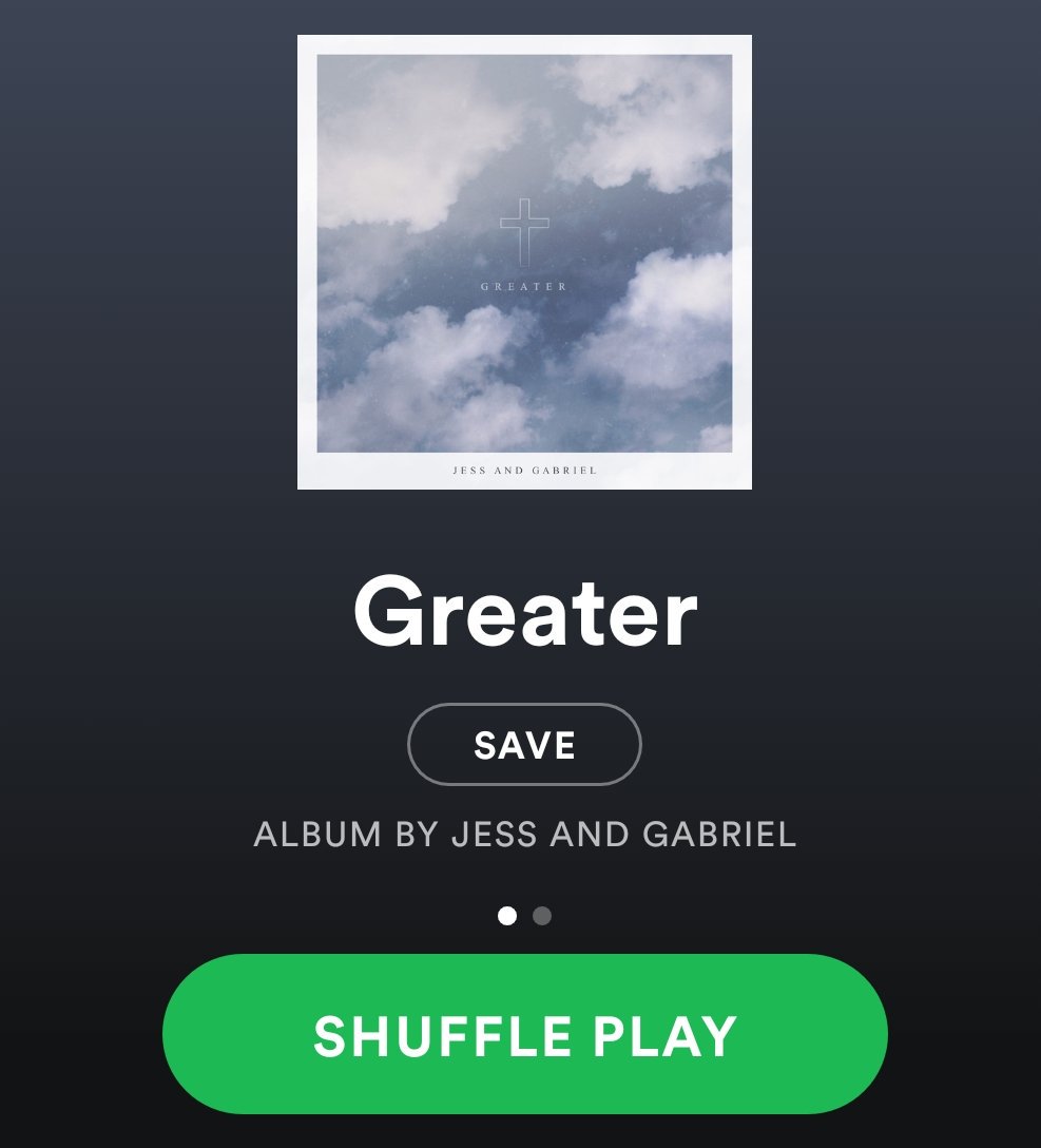 Its_Phillyyy's tweet photo. #NowPlaying Greater by Jess and Gabriel 😆😆😆😄 Its finally out!!!!! 😍 Its soooo gooodd!!! Thank you ❤ @jessconte  @GabrielConte https://t.co/1D6Gwp7Uai