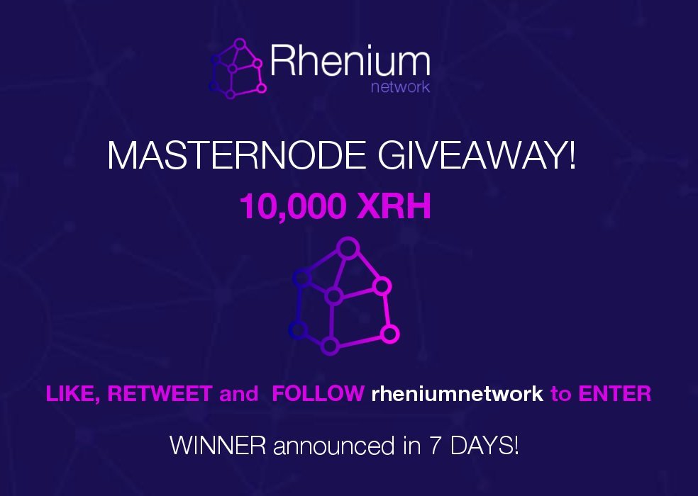 cryptomocho's tweet image. $XRH #masternode giveaway 
10k $XHR colateral 
like this post 
retweet 
and follow @rheniumnetwork 
#ihaveabag 
discord discordapp.com/invite/Gb5EVsA