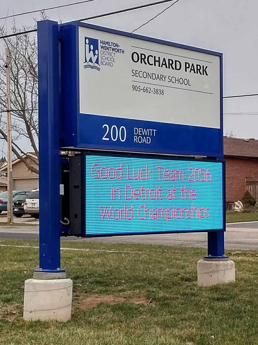 votejeffbeattie's tweet photo. @OP_HWDSB 's Robotics Team @frc2056 will be off to Worlds in the Motor City this week! Visit their website and https://t.co/qbzpXADsOe to watch online on Thursday, Friday &amp; Saturday. 
Go Patriots!  
@RoboticsHWDSB @HWDSB #HWDSBsTeam https://t.co/LujGBcZZR5