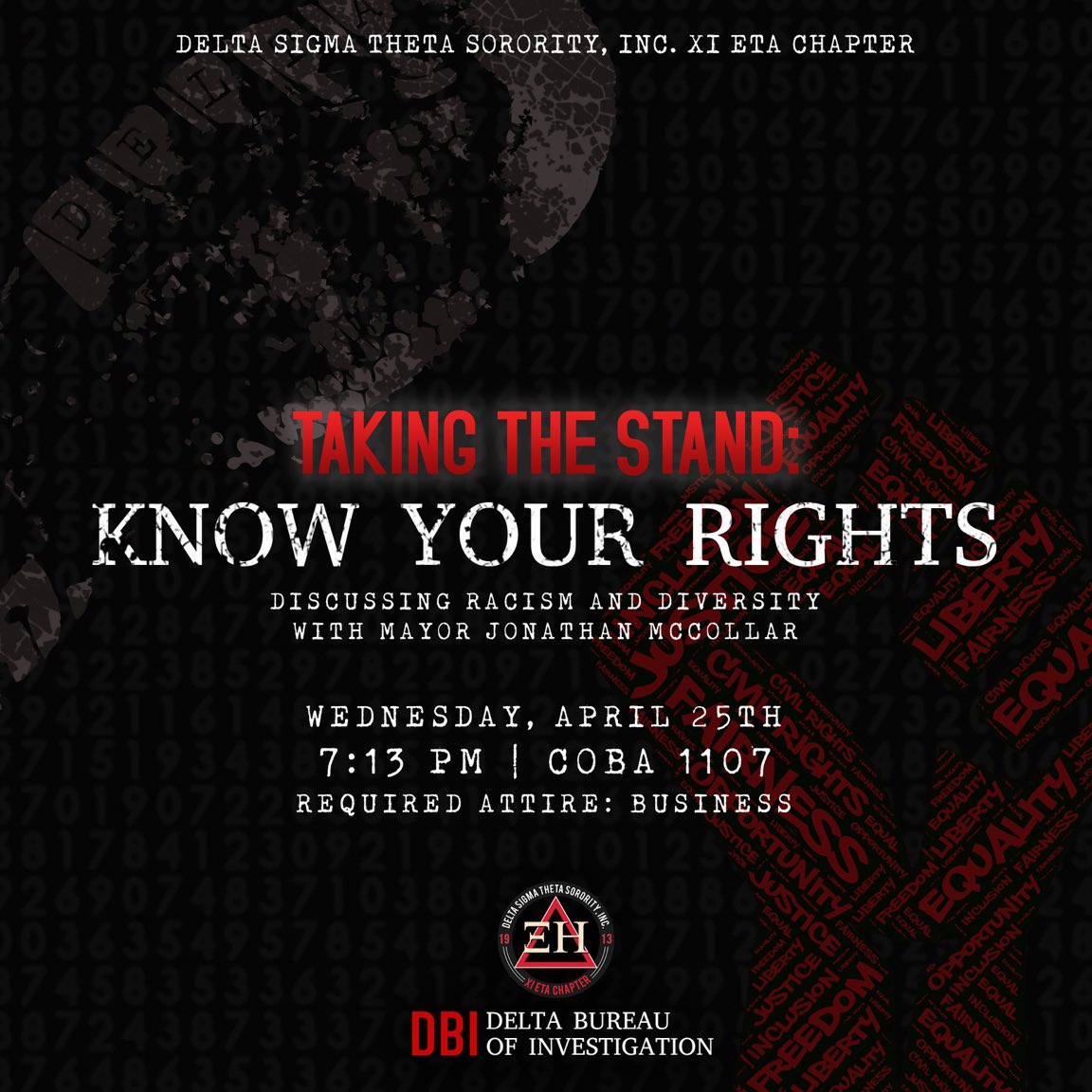 XiEtaDST's tweet photo. 🚧🚨🚧🚨🚧🚨🚧🚨
Eagles, do you copy?

Suspect is still under investigation but will soon be taking the stand. All officials and witnesses are encouraged to come forward.

Delta, over and out.

#DeltaWeek2018 https://t.co/B00YmoqWsS