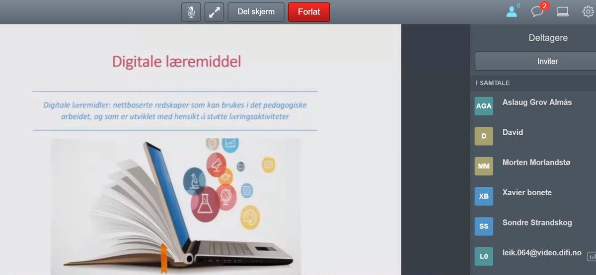 Takk til @Difi_no for inspirerende møte om Universell utforming av IKT. To aktuelle ressurser: #BIBSYSDLR dlr.bibsys.no - #Kompetanseprogrammet uukurs.dibk.no
