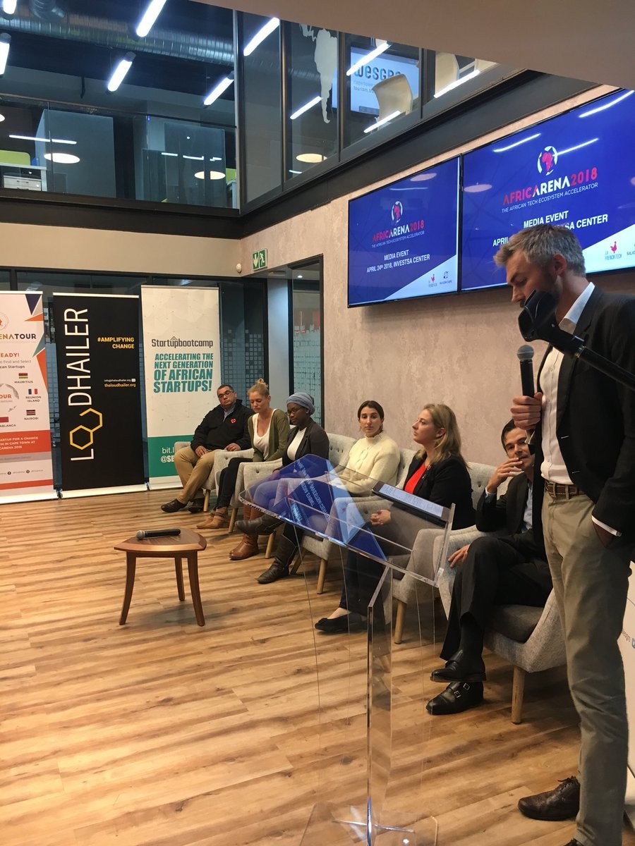 The #Africaarena2018 launch event was a major success. We heard from a great panel on the potential for African innovation on our continent. @AfricArenaConf @Wesgro @SiliconCape @FrenchEmbassyZA @FrenchTech_CPT @VC4Africa #AmplifyingChange #AfricanInnovation
