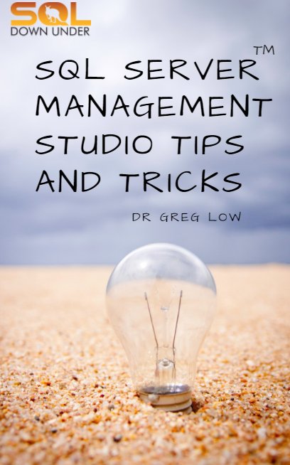 NowinskiK's tweet image. Dr @greglow has recently published very handy FREE #ebook about #SSMS. Do you want to get to know SSMS better? Download it. I&apos;m sure that you&apos;ll find something new even for you.
insiders.sqldownunder.com/ssms-tips-and-…