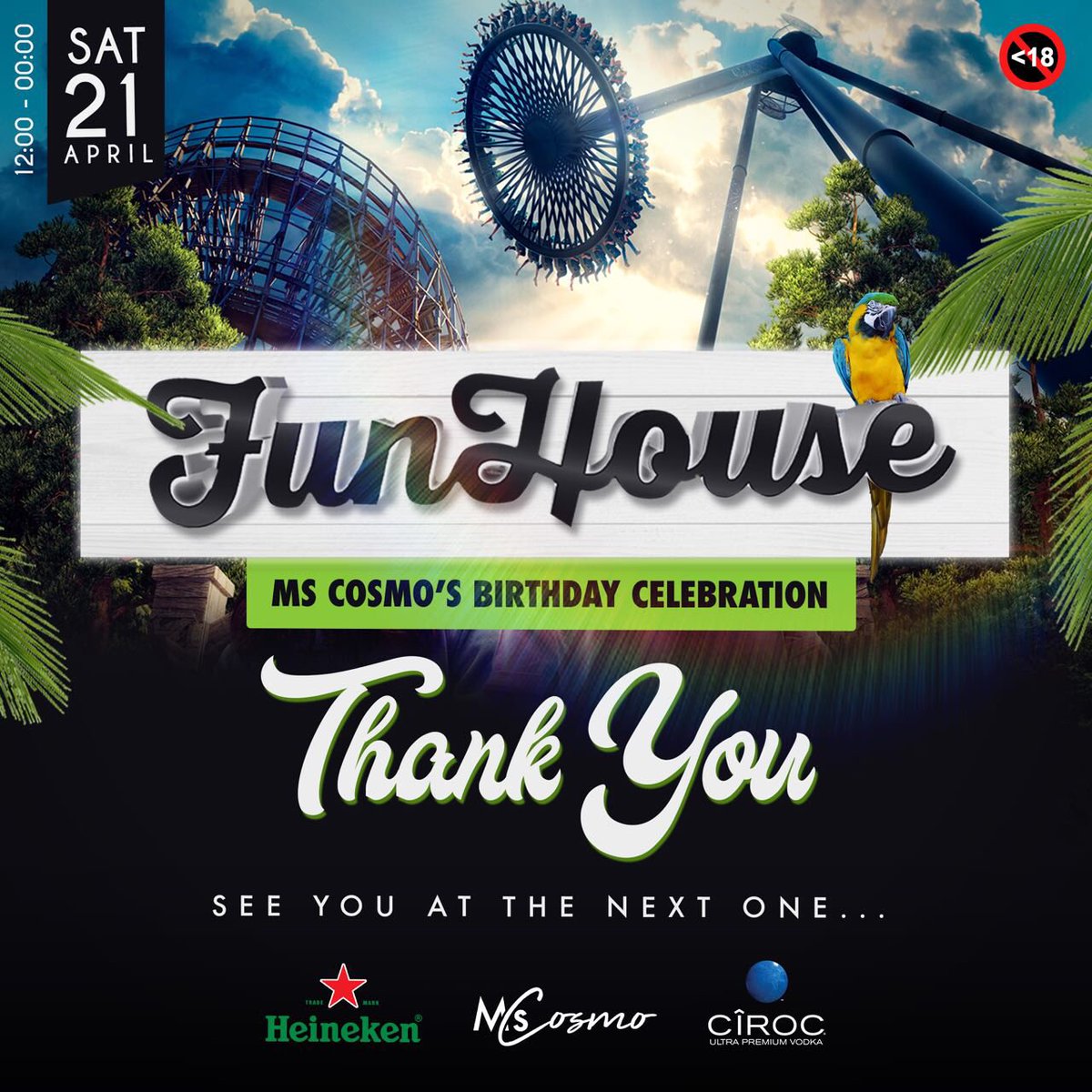 FunHouse_SA's tweet photo. Thank you to all who came to party with us on Saturday 🚀🚀 It was all kinds of litty 🔥🔥🔥 https://t.co/viKzWm34Ax