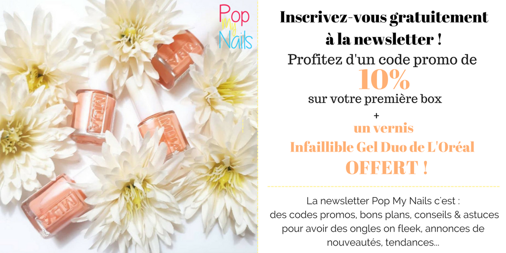PopMyNails_'s tweet photo. #BONPLAN Inscrivez-vous à notre #Newsletter ! Au programme ? Codes promos en exclusivité , bons plans, annonces des nouveautés produits, astuces &amp; conseils, tendances,...
#popmynails #popmynailsbox #ongles #nailsbox #boxbeaute #beaute 
https://t.co/CENlGOeNh3 https://t.co/CWvVZFzyRx