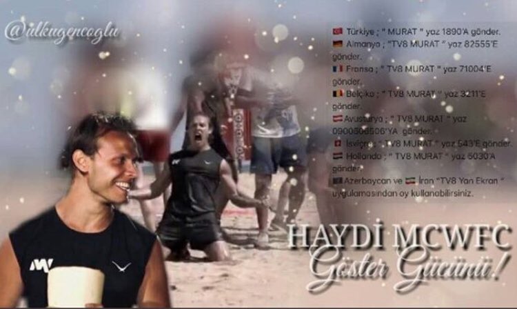 #hilmur Hilmi ve Murat’ın bize ihtiyacı var.🙏 Lütfen bu akşam oylarınızı esirgemeyin💪 Allah’ın izniyle ilk üçe gireceğiz💜