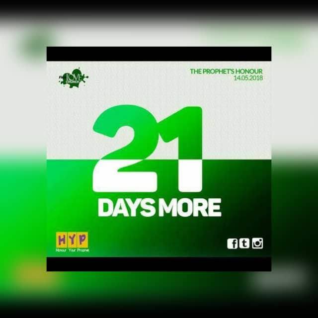 firstloveuc's tweet photo. 2 1 D A Y S   M O R E
#honouryourprophet
#theprophetshonour
@EvangelistDag @hyprophet @FirstLoveCentre @the_qadesh @qodeshlci @FirstLoveUK @jacqie_juan96 @EATsackey @FL_Memphis @paulbaidoogh @firstlove9ja @flcabuja @SweetMelodiesFM @HThCDental @hth_charity @FLC_UCC https://t.co/a7BYkTL7Ha