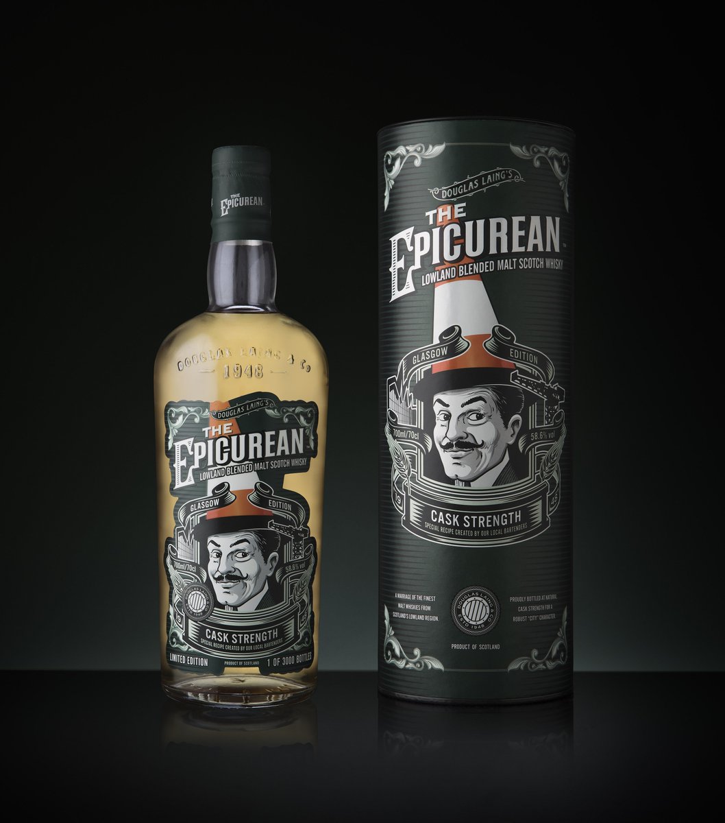 RemarkableMalts's tweet photo. Meet The Epicurean Cask Strength Glasgow Limited Edition, bottled at 58.6% and proudly offered without colouring or chill-filtration #theepicureanglasgow https://t.co/k02KW7I4PD