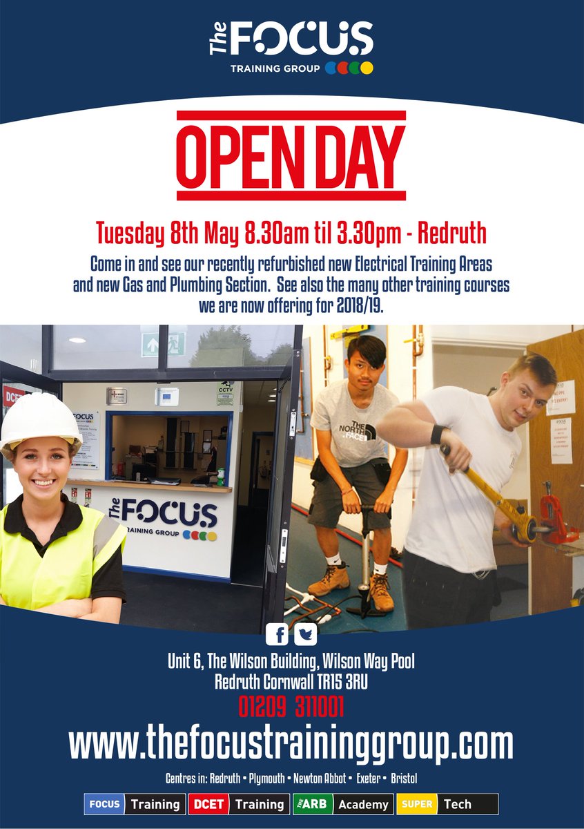 Only 14 days left until our open day in Redruth! @ElectricbaseUK will be supporting us with a giveaway on the day! You could be in with a chance to receive a special offer! Call Kayleigh now on 01209 311001 to register your interest in attending!