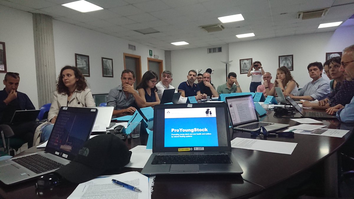 k_alvasen's tweet photo. kick-off meeting for the interesting project #ProYoungStock - Research for improved organic young stock rearing! #coreorganic cofound #slu_vh https://t.co/gF3ryX5jnp