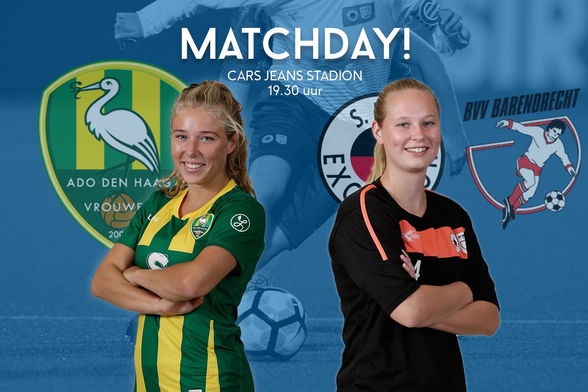 ExcVrouwen's tweet image. ⚽️Matchday! Vandaag een uitwedstrijd in het Cars Jeans stadion tegen de @ADODHVrouwen. De aftrap is om 19:30 uur in Den Haag🔥⚫️🔴⚪️ 

#adoebv #samensterk #strijdenenwinnen