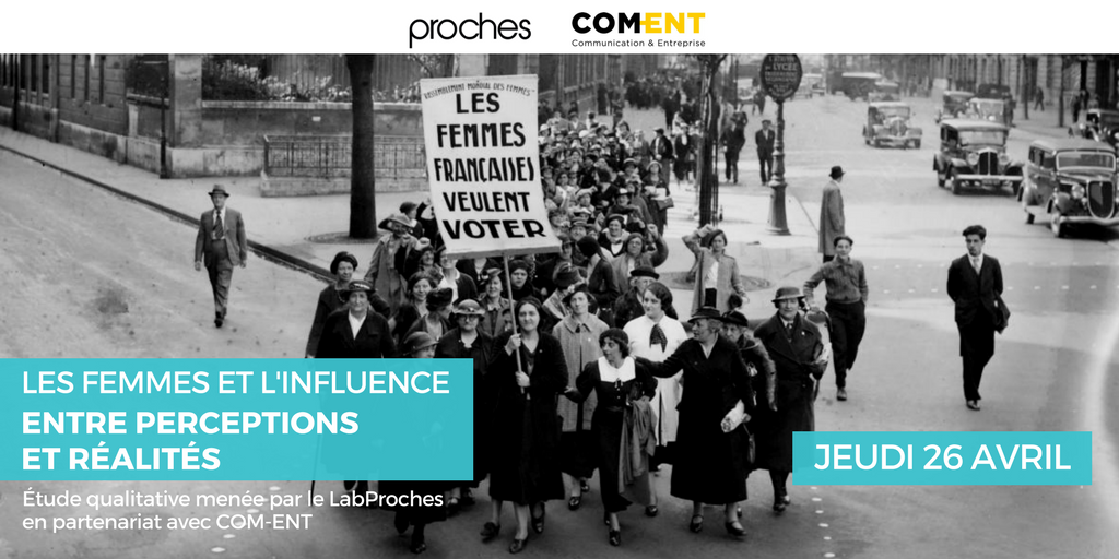 agenceProches's tweet photo. Les entreprises, premières fabriques de stéréotypes?
➡️ Jeudi 26 avril, @agenceProches et @CometEntreprise présentent les résultats de leur Etude qualitative sur "Les Femmes et l'influence : entre perceptions et réalités". Live-tweet à 18:00 #FemmesInfluence #LabProches https://t.co/c8htD2W651