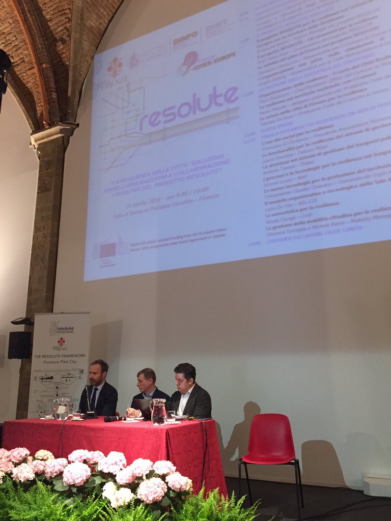 local final event of <a href="/RESOLUTE_eu/">RESOLUTE Project</a> at Florence City Council