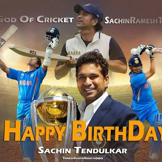 Famous Cricket Players Happy Birthday Sachin Tendulkar april 24 2018  