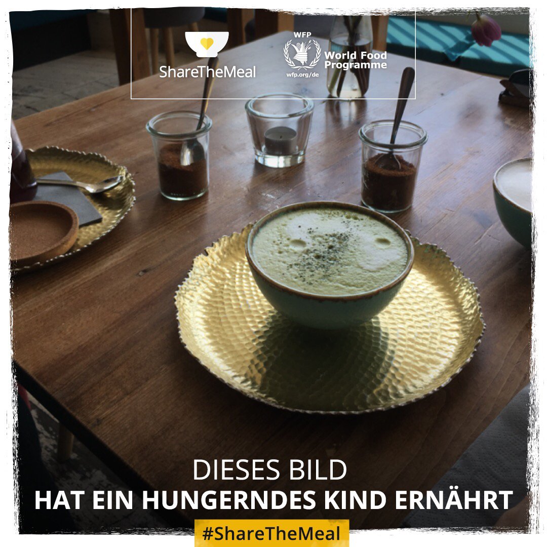 nina21991's tweet photo. Ich habe meine Mahlzeit mit Team #jonii geteilt! #ShareTheMeal und mitmachen: https://t.co/Qc6Gaz0lpg https://t.co/XELPsccPXw