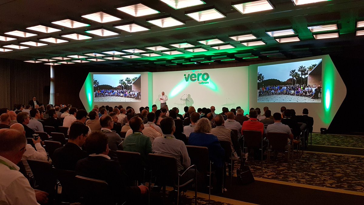 PeterAmeloot's tweet photo. Feeling ready for day 2 after a great start of the day! @VeroConference Thanks to all runners and walkers for joining the energizing Vero Group Run!! @verosoftware https://t.co/nmSlsg1QTI