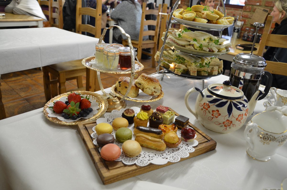 lowerbarncafe's tweet photo. So…looks like summer is over 🤷‍♂️🤷 we know just what you need, a spot of #afternoontea 

To book (please note we need 48 hours’ notice and require a £5 deposit per person for bookings) or for more information, give the café a call on 01268 780991 https://t.co/HQ6bdWXKxv