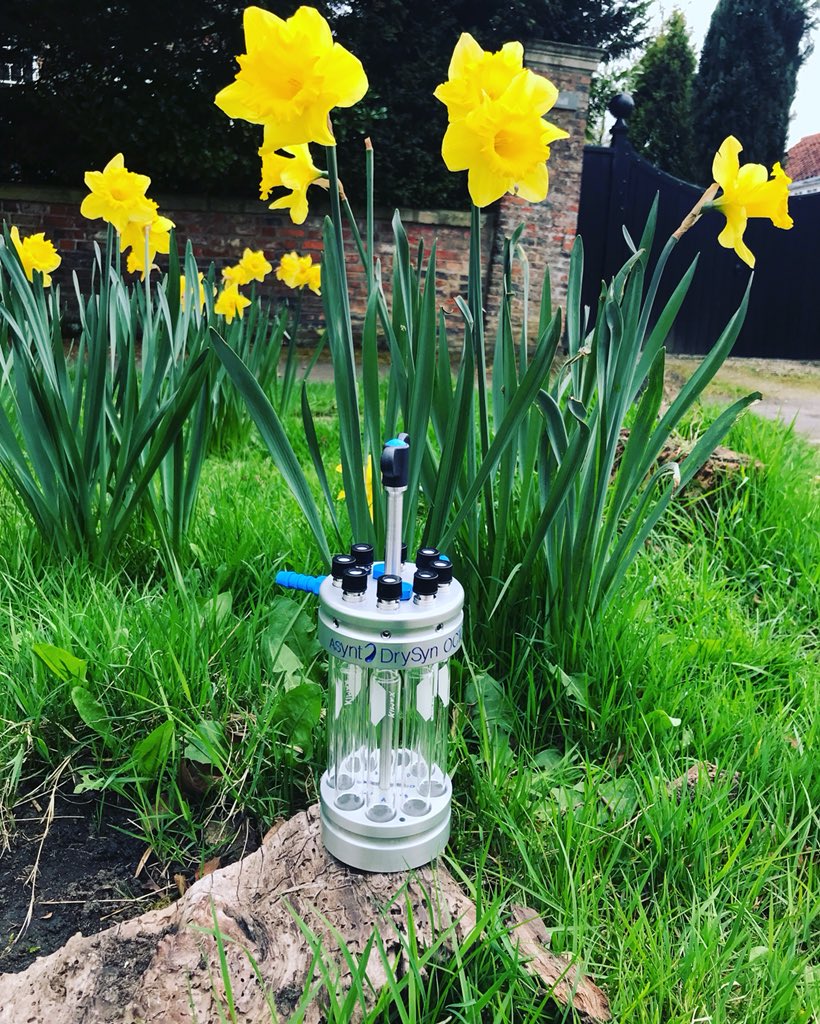 KerryScientific's tweet image. Spring into action in the #laboratory! 😀 The #Drysyn Octo is on tour again today @ChemistryatYork #parallelsynthesis #combichem #realtimechem #phdlife #phdchat #postdoclife #chemistry #optimisationstudies #WheresTheSunGone asynt.com/product/drysyn…