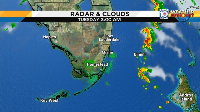 Grab that umbrella we are expecting more rain in the forecast today.Keep it tuned to local10 https://t.co/SfDRFK5wWD