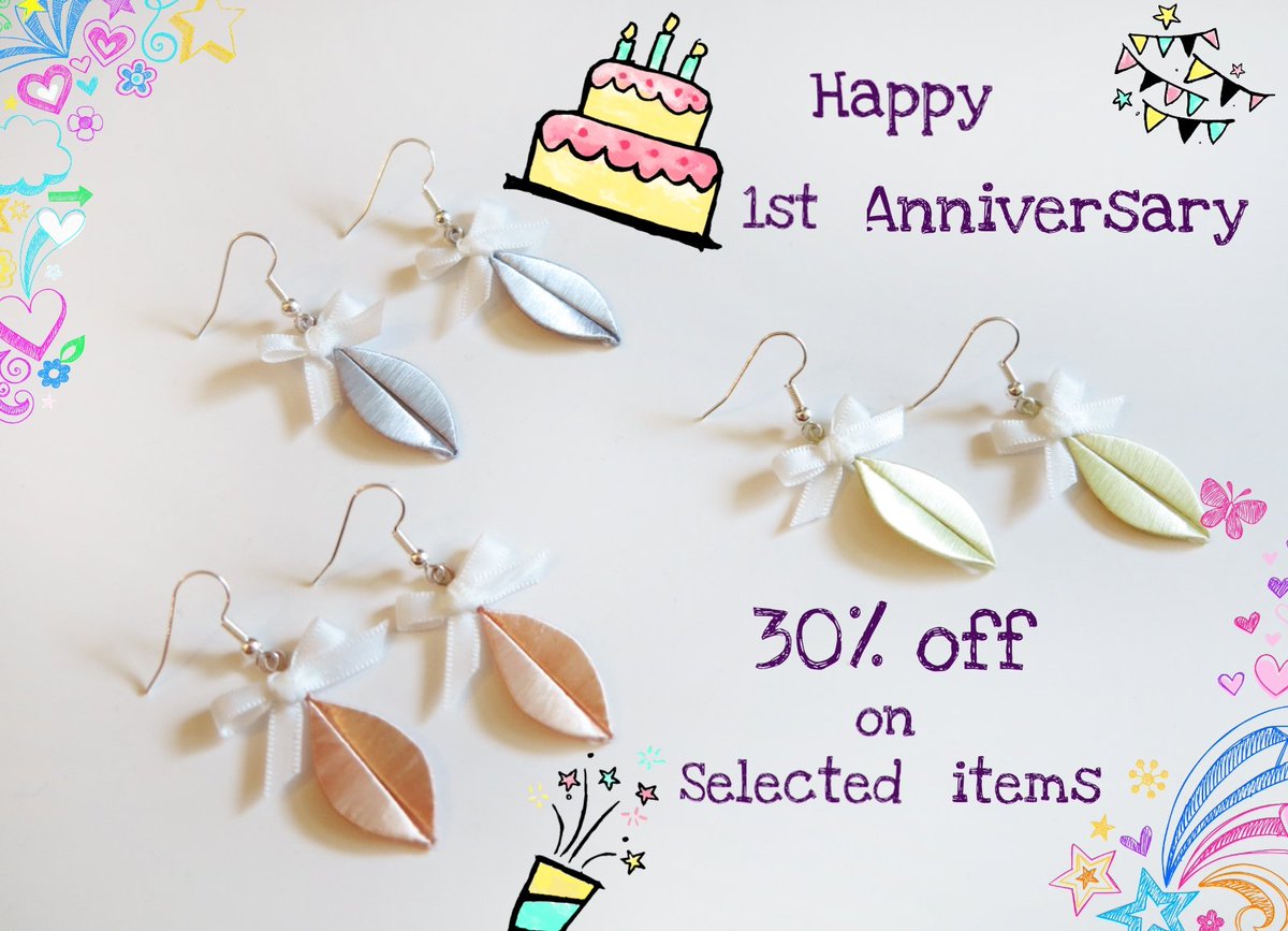 mandorla_studio's tweet photo. Mandorla studio is now 1 year old!
https://t.co/ReVxR1A3wW

#discount #etsy #accessories #birthday #sale #crafts #Earrings #handmade #promotion #anniversary #HappyBirthday #necklace #30% https://t.co/5xpKktIZJ3