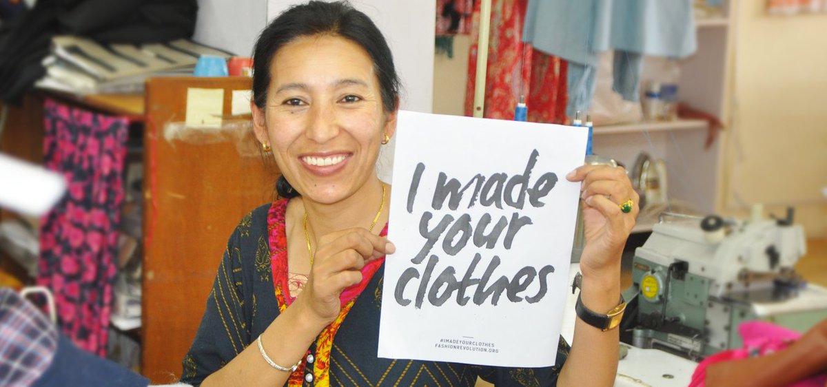Join the millions who today take another step towards fashion that's fair for all. It's the fifth anniversary of the Rana Plaza collapse - ask the brands you buy from #whomademyclothes? Don't accept any excuses for hiding the people behind your clothes #visiblepeople