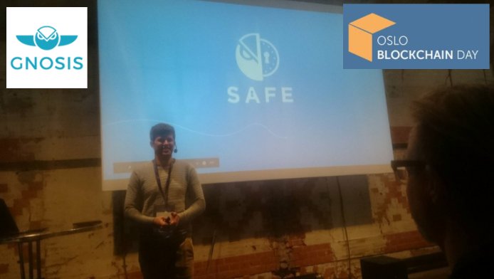 mrceebo's tweet photo. best talk so far: 2FA multisigwallet on Ethereum blockchain #OBD18 thanks to @gnosisPM to send Stefan :) even so he arrived late - waiting was worth it! https://t.co/lzHXYvHW88