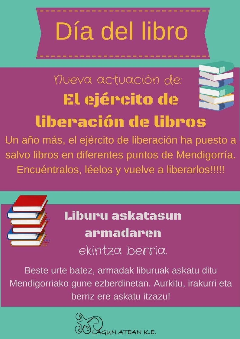 Vayakotxotxo's tweet photo. Hola @eMendigorria únete a El ejército de liberación de libros 📚 y si encuentras uno, léelo y vuelve a liberarlo!!!!! https://t.co/UKdGHnnelU