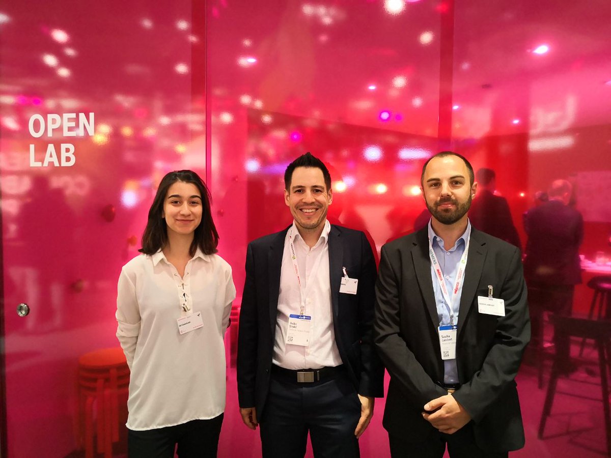 Great AI in Motion Team on Hannover Messe educating over AI and consult customers. #ai_telekom #telekomwall