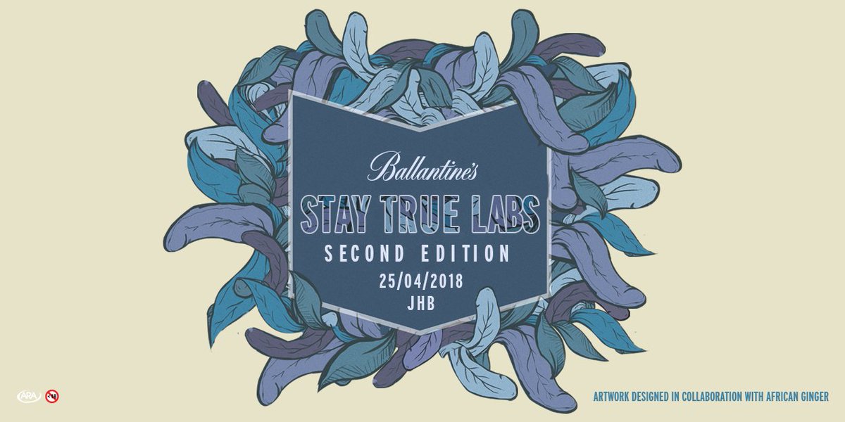 ThePlugSA's tweet photo. @BallantinesSA's #StayTrueLabs is taking place tomorrow at Great Dane in Braam. We're looking forward to dope convos with @KidFonque, Daev Martin &amp; designer African Ginger.

https://t.co/l4F9ZBcDBY https://t.co/6SI9hu8T4A