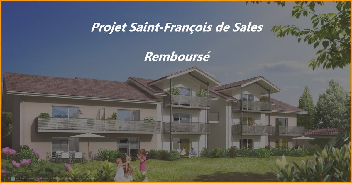 Les 38 investisseurs du projet Saint-François de Sales se voient rembourser leur capital et plus de 27 000 € d'intérêts bruts ! #Crowdfunding #remboursement