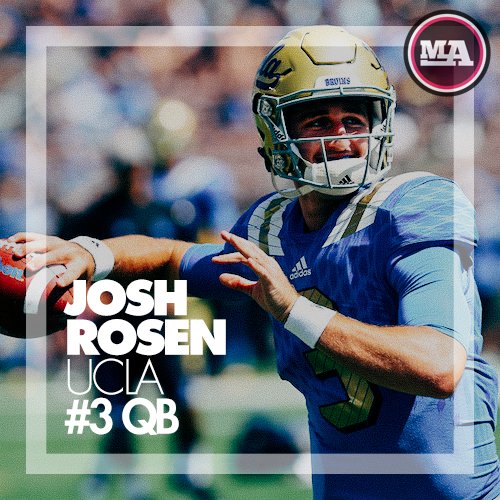 MockAll's tweet image. A un par de días de que arranque el Draft, actualizamos nuestros Rankings posicionales y Big Board !!! mockall.es/18-big-board/ #NFLesp #NCAAFesp