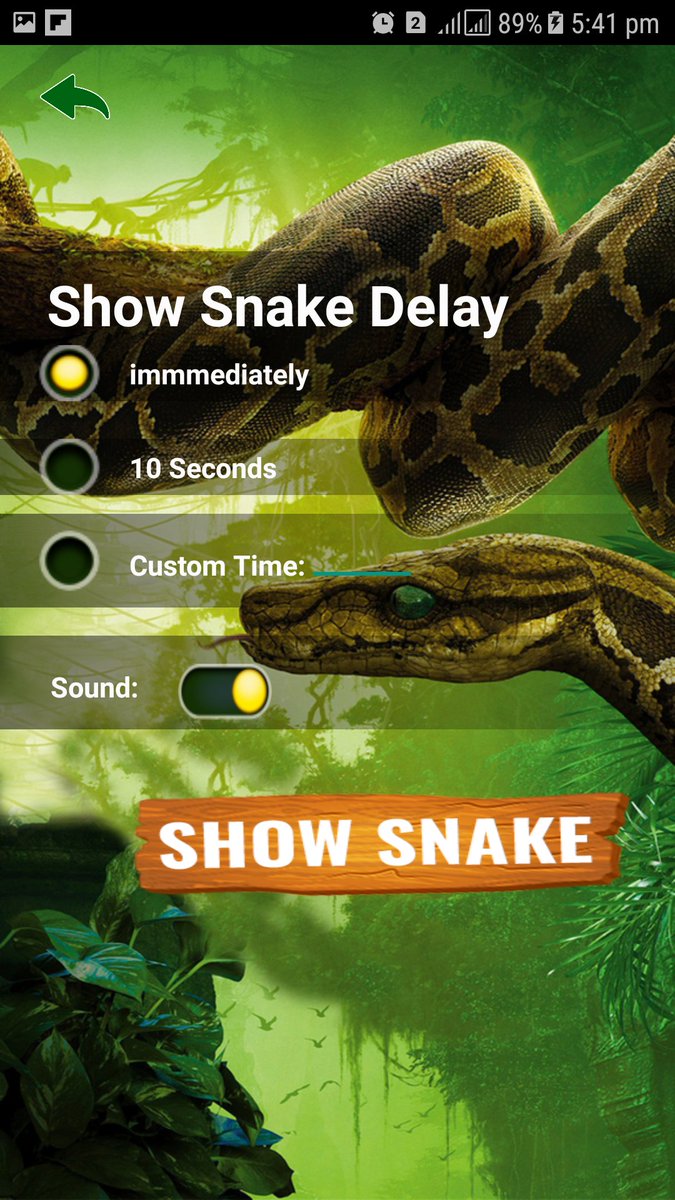 AxcelWorld's tweet photo. Snake In Phone Scary Prank🐍🐍🐍🐍
Do you love Pranks? Have you ever seen a snake in your phone? #Axcelstudio has a very interesting #snake #prank for you.😍👨‍🚒👨‍🎤👌😘👈

Click here to download: https://t.co/fQdaHOeCUz… 👈

#Axcelapp #bestapp #topapp #prankapp #phonprank https://t.co/0qVLgpuaij