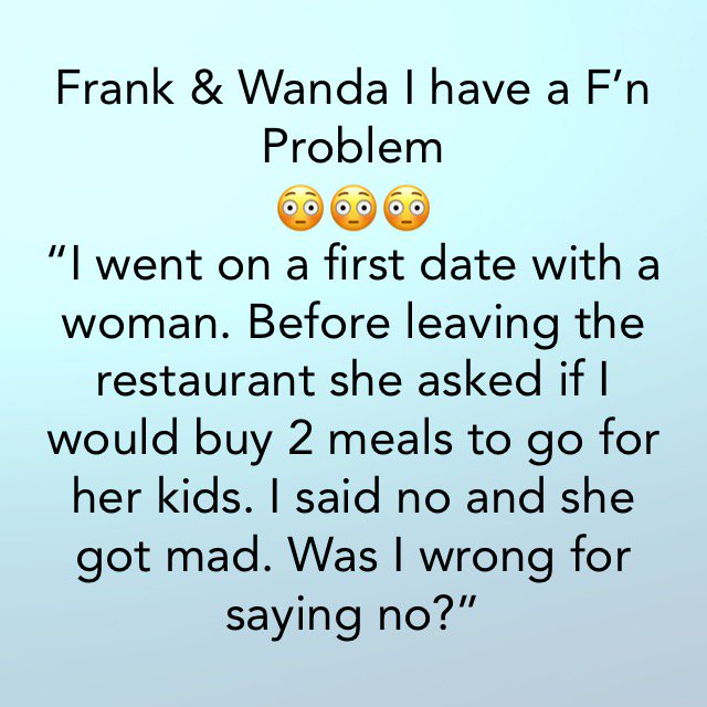 V103Atlanta's tweet image. @FRANKSKI @WandaSmith_ATL have an F'n Problem #via @TheShadeRoomm What do you think of this?? Is he wrong #orNah? #V103FnProblem @MissSophiaAtl