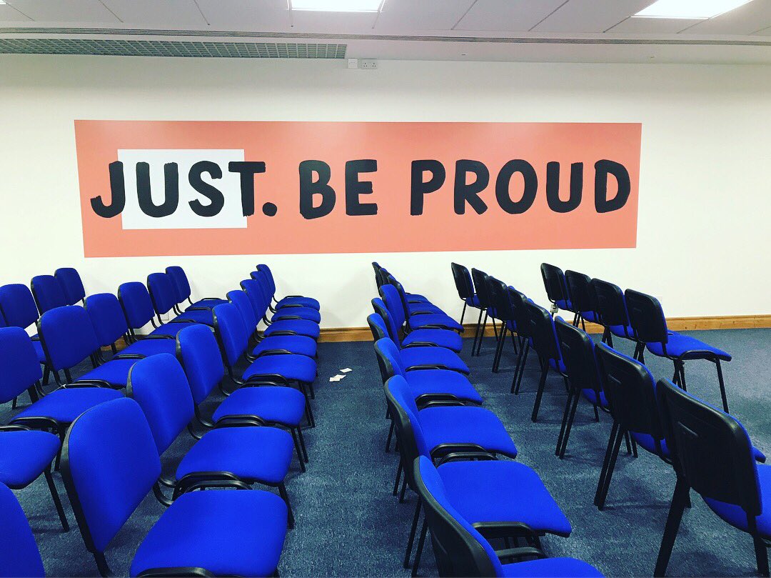 PartnersfPrint's tweet image. #justbeproud, 4 wall graphics printed and installed for Just in Reigate. If you want to liven up you office call us today. 01737-241535 or
sales pfprint.co.uk
•
#Design #Print #Copy #Display #Reigate #Surrey #Exhibition #Illustrator #Largeformat #Posters #Wallgraphics