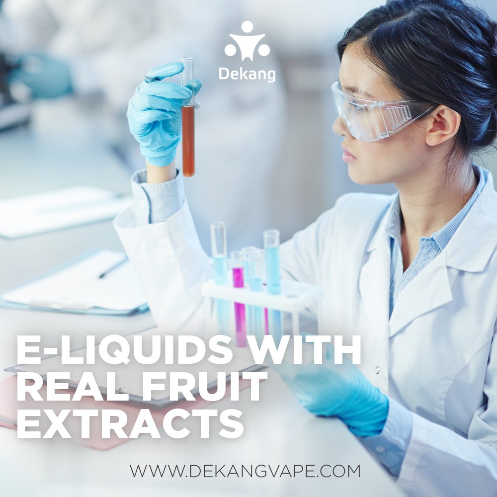 Dekang E-liquids are produced with the highest quality fruit extracts for a real taste #vape #dekang #vapeon #vapelife