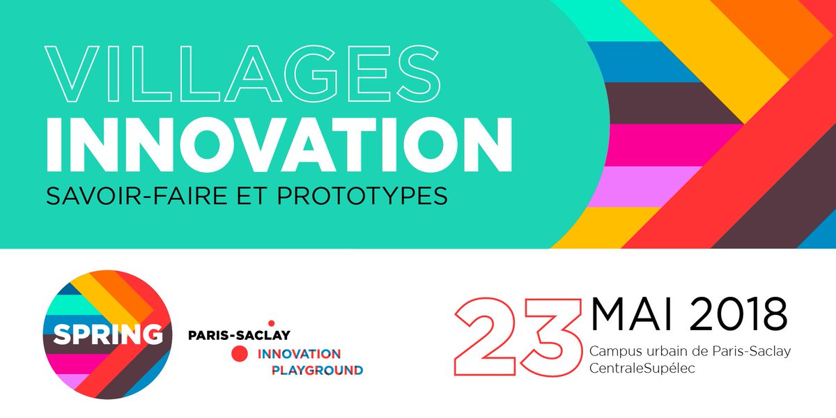 parissudba's tweet photo. 🚀Découvrez les 50 #startup sélectionnées pour exposer leurs savoir-faire et prototypes aux Villages Innovation de @PSaclaySpring ➡https://t.co/2noOsUqjAC
Le 23/05 venez profiter d’une journée d’échanges au sein de l’éco-système n°1 en Europe ! #ParisSaclaySpring #SmartWeeks https://t.co/cFqnRK9XjP