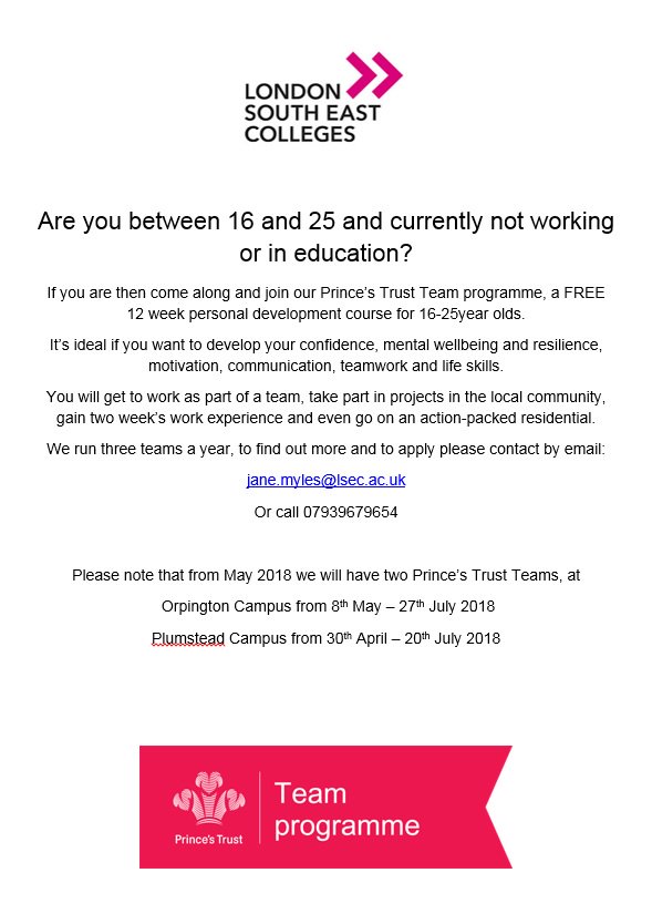BromPtp's tweet photo. @MumsnetBromley FREE 12 week personal development course to support young people 16-25 in building their mental wellbeing and resiliance, Teamwork, employability and community skills. https://t.co/ibHRxkdY7R