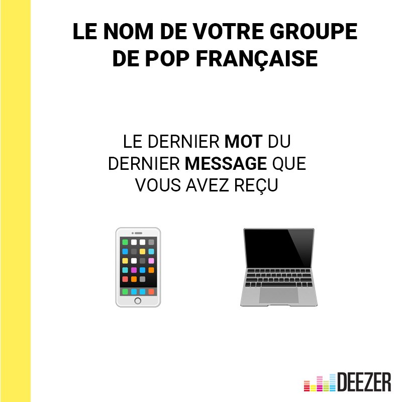 Deezer France tweet media