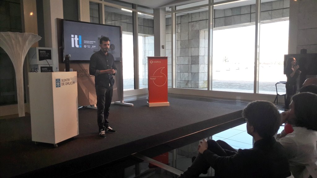 Ahora nos metemos de lleno en el mundo de la impresión 3D con el proyecto @itLABfabrica  #connectingforgood  #Galicia