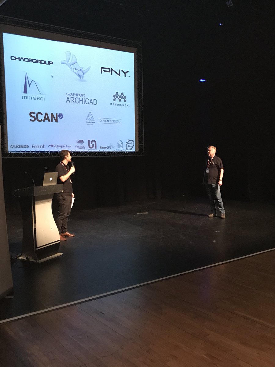 #STF 2018 is go! amazing presentations underway and don’t miss our friends <a href="/ChaosGroup/">Chaos</a> <a href="/GraphisoftUK/">GRAPHISOFT UK</a> <a href="/PNYProSolutions/">PNY ProSolutions</a> <a href="/mirrakoi_/">Mirrakoi</a> <a href="/byDataDesign/">DESIGN by DATA</a> <a href="/ScanComputers/">Scan Computers</a> in the exhibition area! <a href="/SimplyRhino/">Simply Rhino</a>