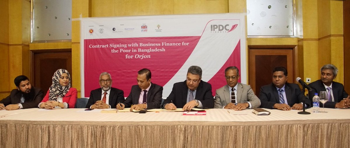 bfpborg's tweet photo. BFP-B has held a signing ceremony with IPDC for the third round challenge fund to integrate block chain in the financial system in Bangladesh for the first time.
#blockchain #financialinclusion #bfpb #ipdc #supplychainfinancing #bangladesh https://t.co/UGbs2yrhYr
