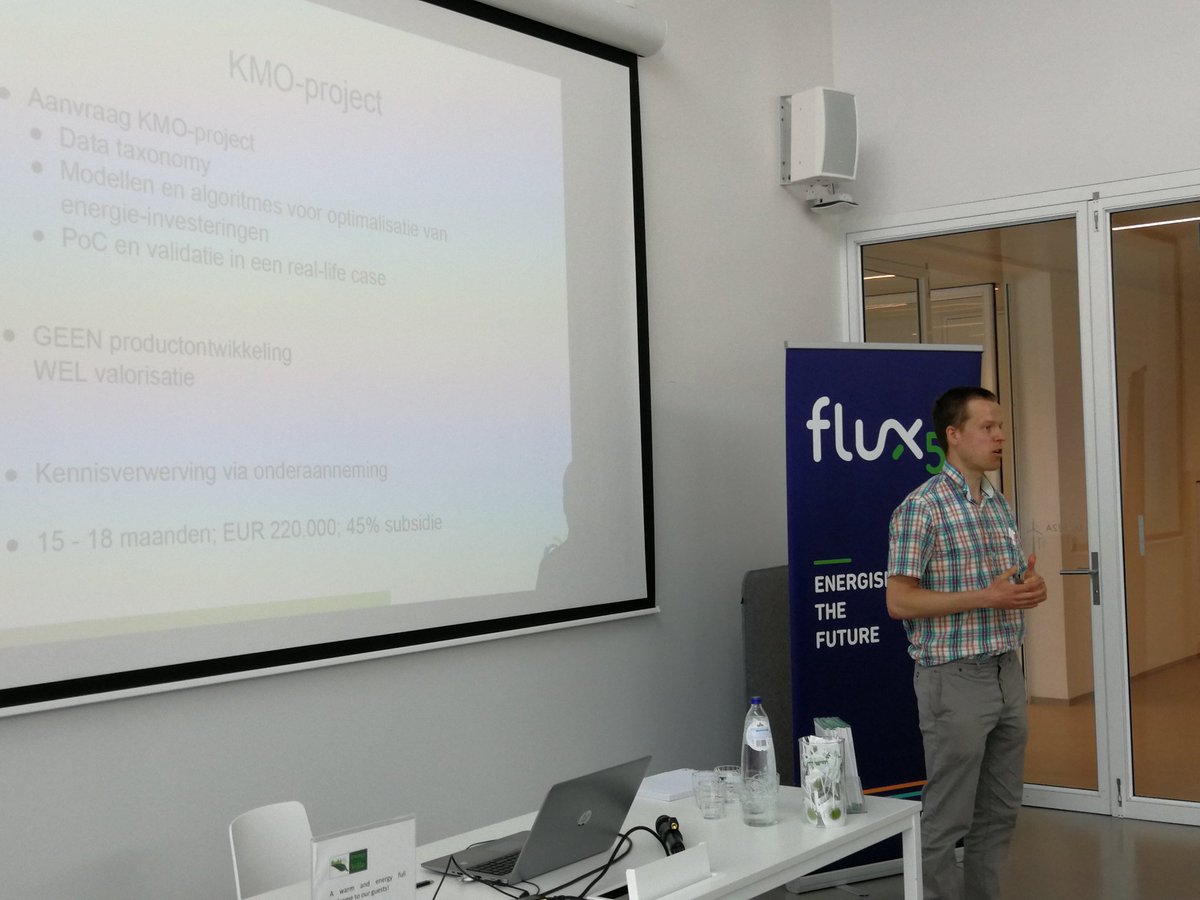 flux_50's tweet photo. Tips &amp; tricks from #experienceExpert @Condugo #EnergyDataManagement for #industry #FlandersInnovationFunding @VLAIO_be #clusterprojects #Flux50 #SmartEnergyRegion https://t.co/QioOJBALqq