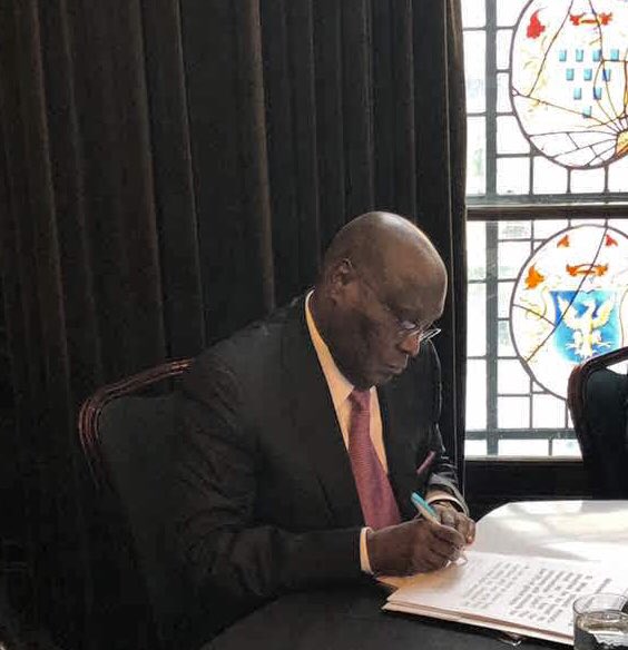 atiku's tweet photo. Pleased to attend the @BCAfrica Annual Debate to promote investment opportunities in Nigeria that address some of our Nation's economic challenges. Look forward to speaking on my vision for the future of Nigeria later today. #TAD2018 #GetNigeriaWorkingAgain https://t.co/dHqo2H9fPP