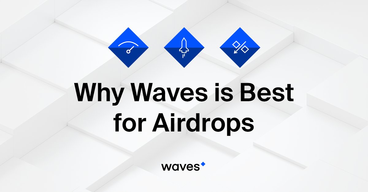 wavesprotocol's tweet photo. Actually you can conduct airdrops on any #blockchain. But there’s only one that has specifically been designed to support the kinds of transaction volumes that a large airdrop requires: https://t.co/DpmHDVfpjk

#WavesPlatform #Cryptocurrency #Airdrop #Crypto #Fintech $WAVES https://t.co/fefGid5oMs