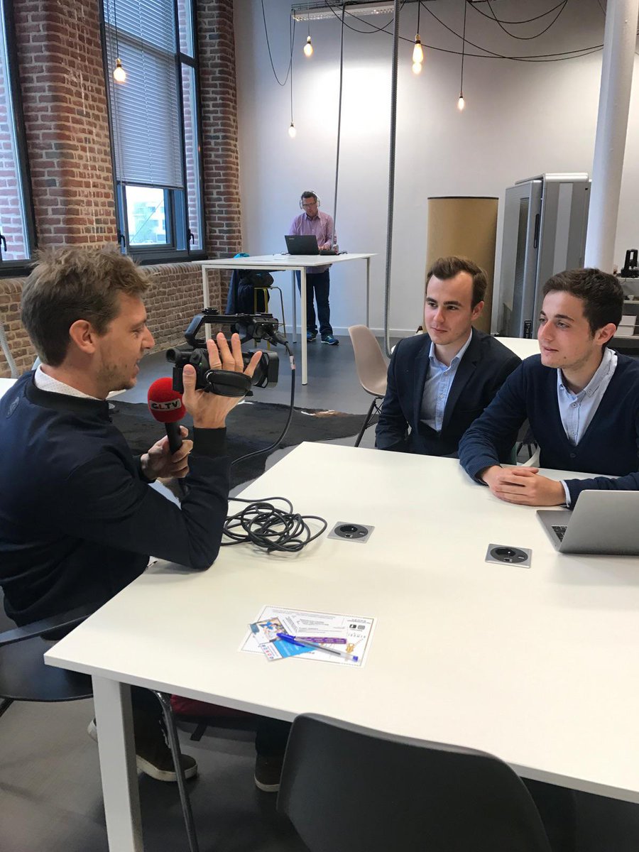 FoxFinderFR's tweet image. Ce matin @GrandLilleTV nous a interviewé à @euratechnologie, rendez-vous très prochainement pour la voir sur la chaîne 31 de la TNT !