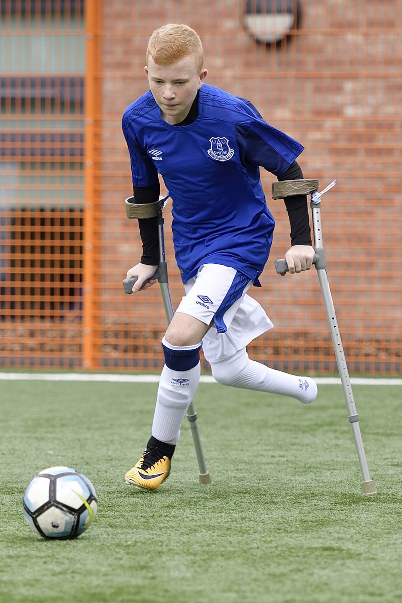 ⚽️ | Do you fancy your chances to compete on crutches in our Inclusive Football Tournament?

📅 18 May 2018
⏰ 5.30pm - 8.30pm
📍 Everton People's Hub, Spellow Lane

Please call 07906 477647 or e-mail steve.johnson@evertonfc.com.