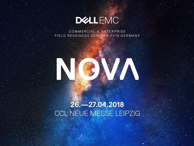 I might be a little early, but I can already feel that special #DellEMC eventfever... Currently on ICE from Frankfurt to Leipzig for the epic #NovaFY19 😀 #colleaguesontrain