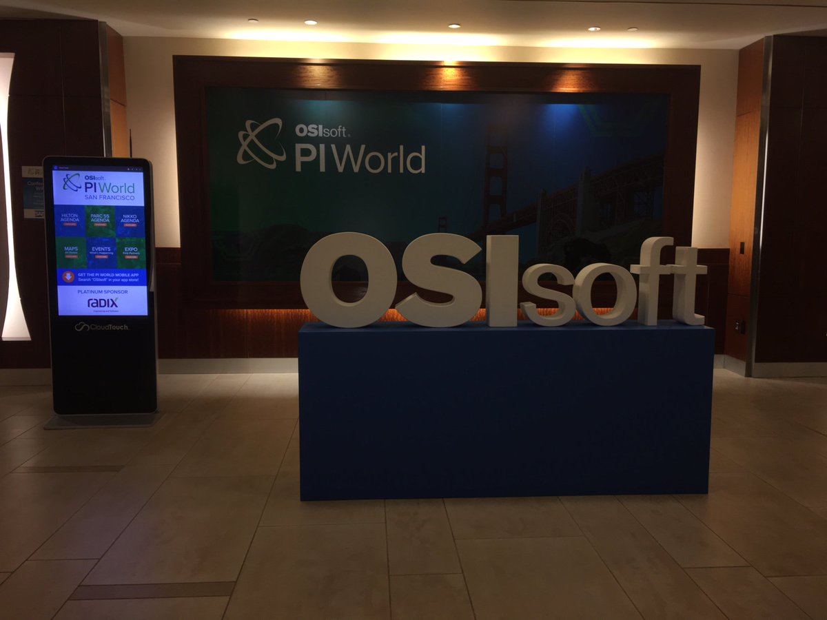 FRuland13's tweet photo. .@SAPIndustries and @SAPLeonardo are happy to be back at #PIWorld 2018 with our partner @OSIsoft. Please make sure to visit the #SAP team at booth 31 to talk #digital #transformation and #IIoT in #utilities, #oilandgas, #millandmining and #chemicals! https://t.co/htF3twmL5T