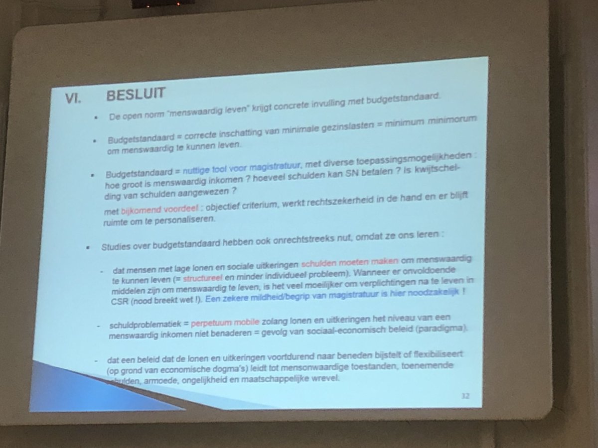 Rechter noemt schuldenproblematiek een perpetuum mobile zolang de lonen en uitkeringen te laag zijn voor een menswaardig bestaan. Hier moeten wij ook over nadenken.